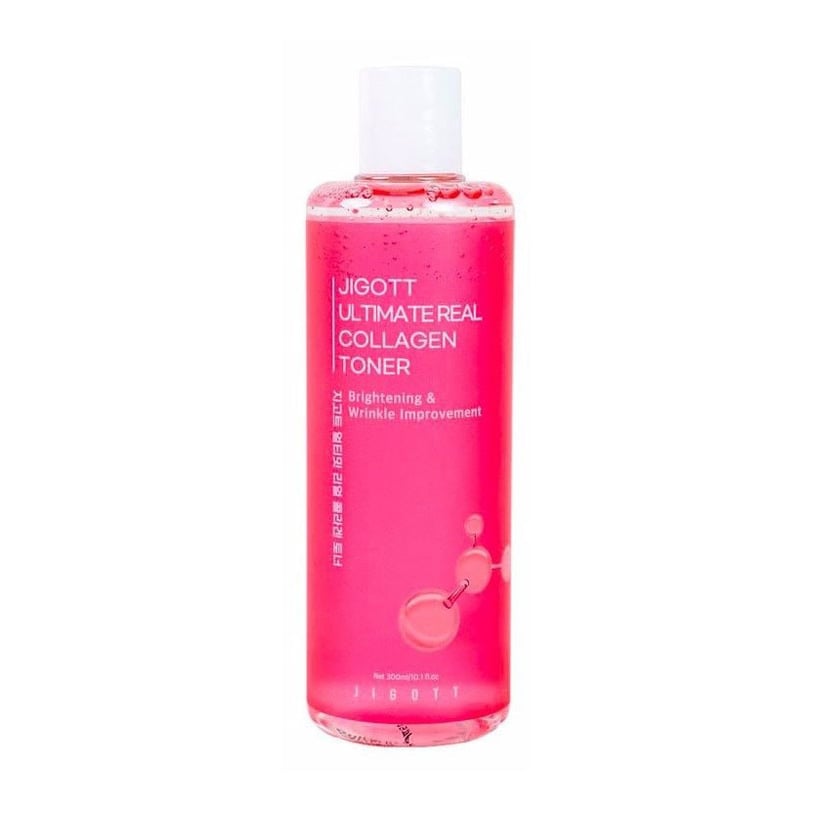 Тонер для обличчя Jigott Ultimate Real Collagen Toner з колагеном, 300 мл
